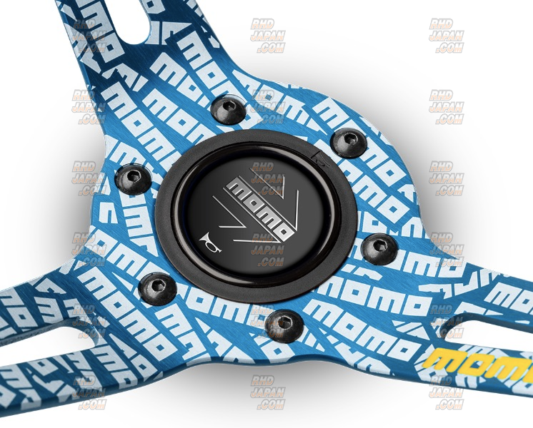 もも☆ MOMO Steering Wheel - Ultra Blue - RHDJapan